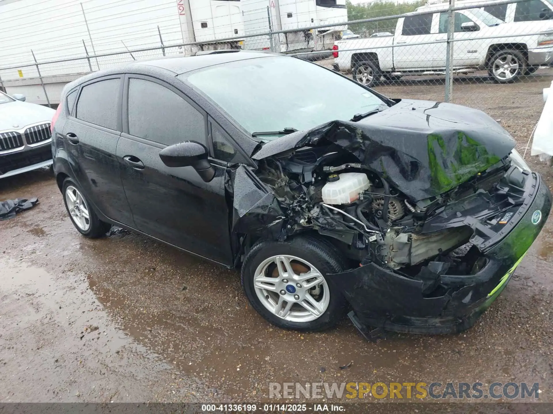 1 Photograph of a damaged car 3FADP4EJ3KM165794 FORD FIESTA 2019
