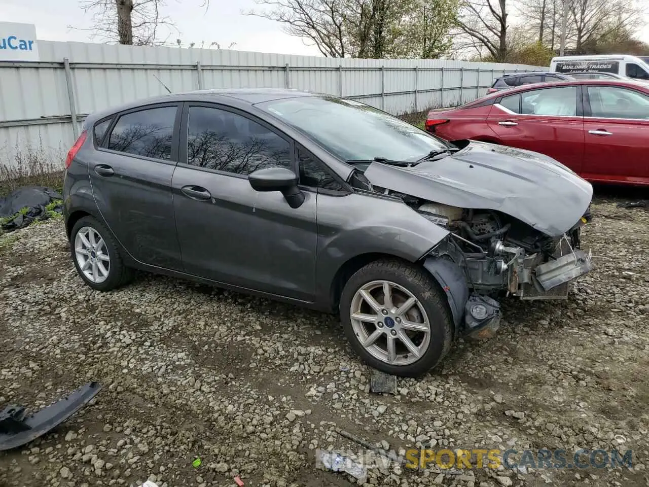 4 Photograph of a damaged car 3FADP4EJ5KM107136 FORD FIESTA 2019