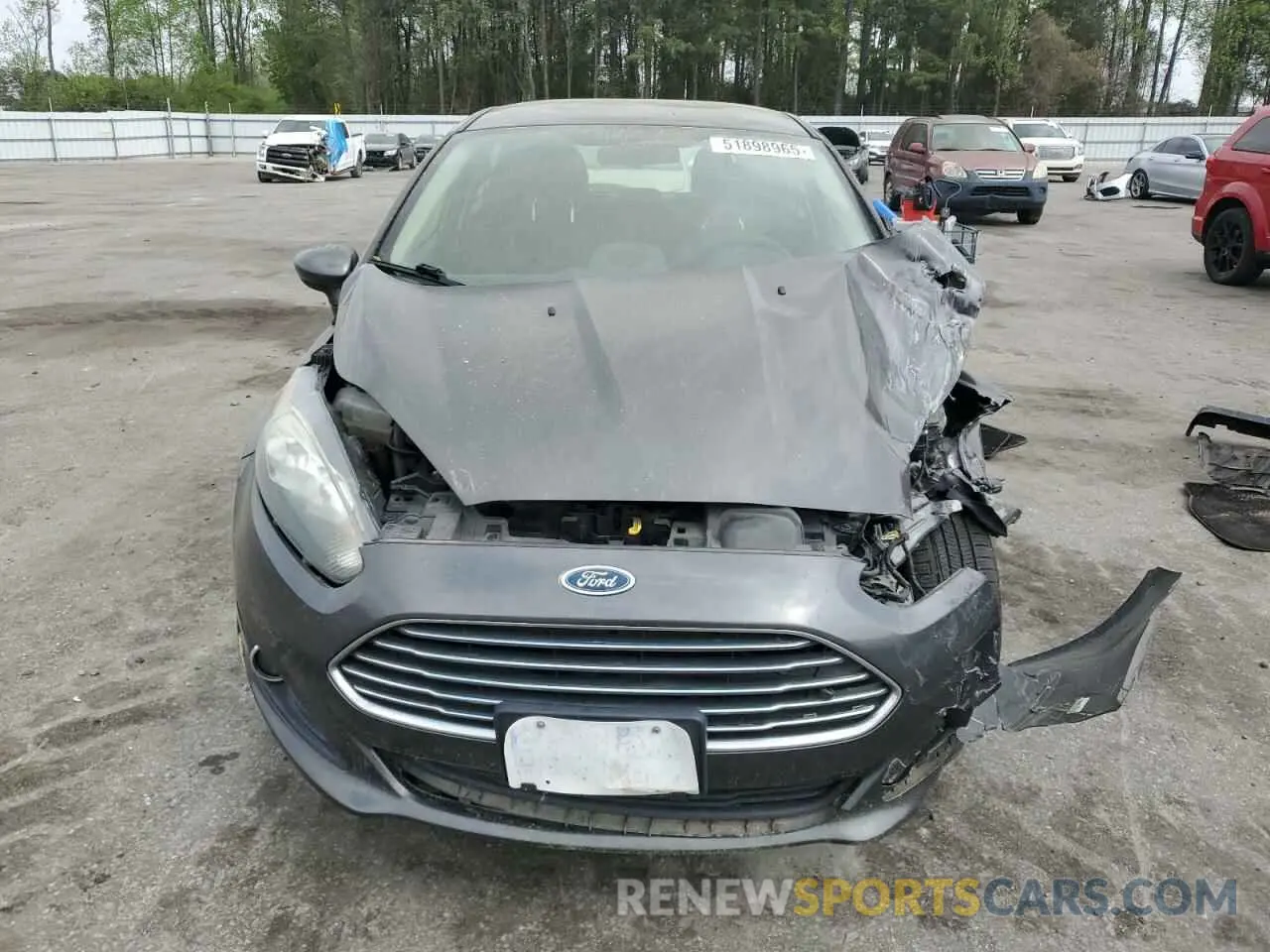 5 Photograph of a damaged car 3FADP4EJ8KM124318 FORD FIESTA 2019