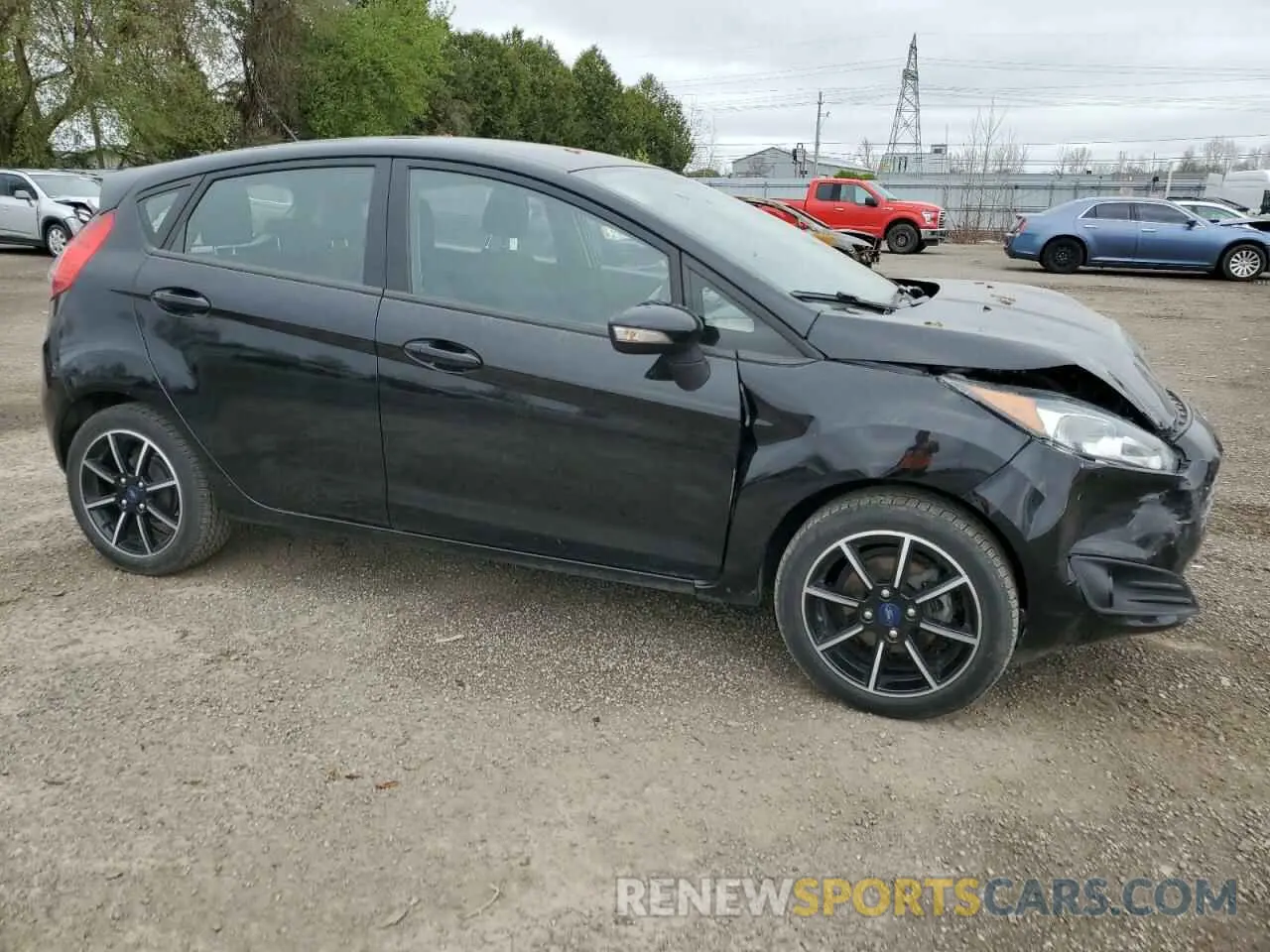 4 Photograph of a damaged car 3FADP4EJ8KM124903 FORD FIESTA 2019