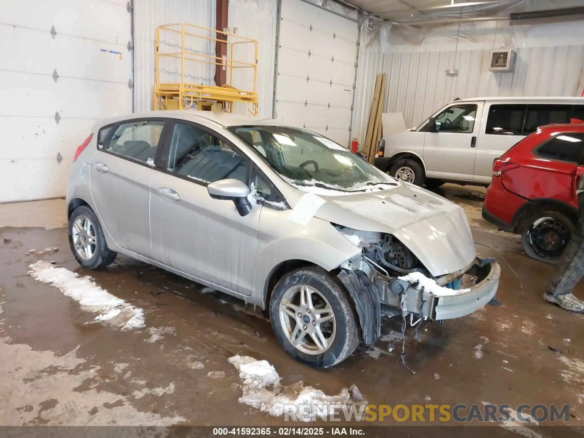 1 Photograph of a damaged car 3FADP4EJ8KM142043 FORD FIESTA 2019