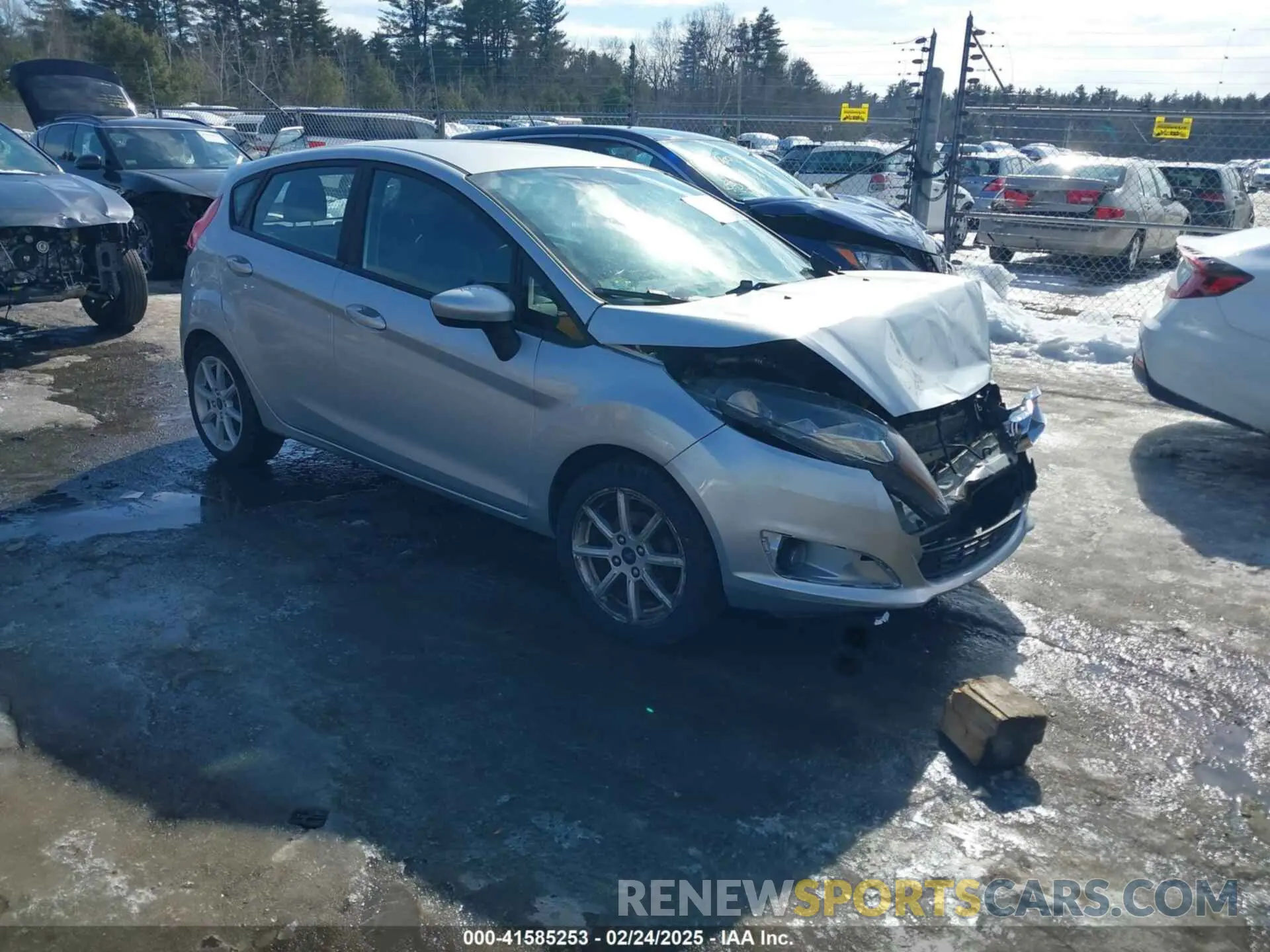 1 Photograph of a damaged car 3FADP4EJ8KM149929 FORD FIESTA 2019