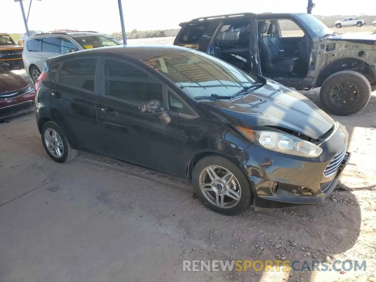 4 Photograph of a damaged car 3FADP4EJ8KM155018 FORD FIESTA 2019