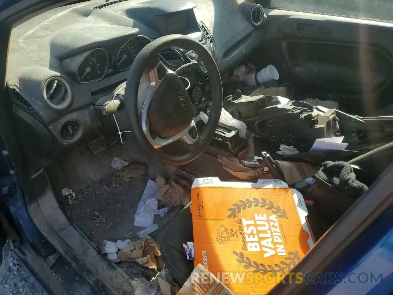 8 Photograph of a damaged car 3FADP4EJ9KM128149 FORD FIESTA 2019