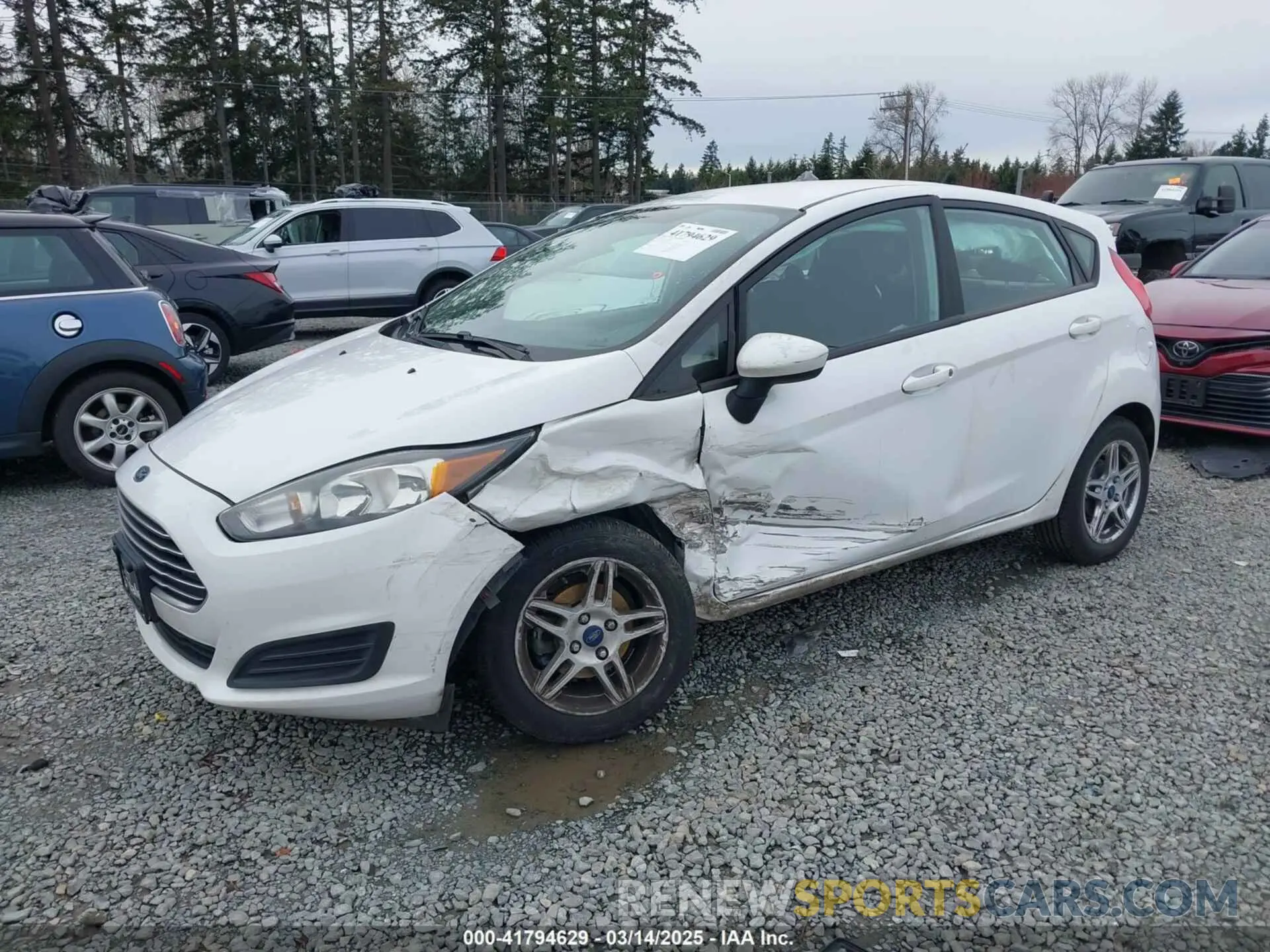 2 Photograph of a damaged car 3FADP4EJ9KM156808 FORD FIESTA 2019