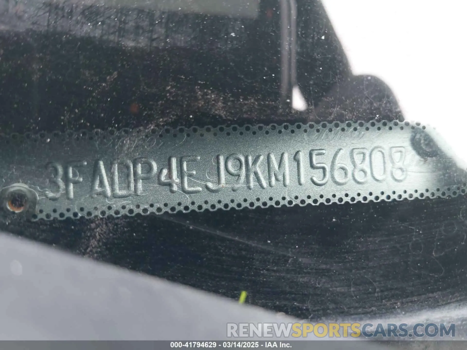 9 Photograph of a damaged car 3FADP4EJ9KM156808 FORD FIESTA 2019
