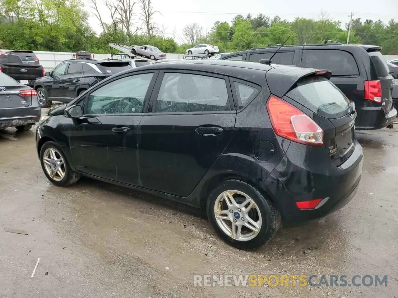 2 Photograph of a damaged car 3FADP4EJXKM107844 FORD FIESTA 2019
