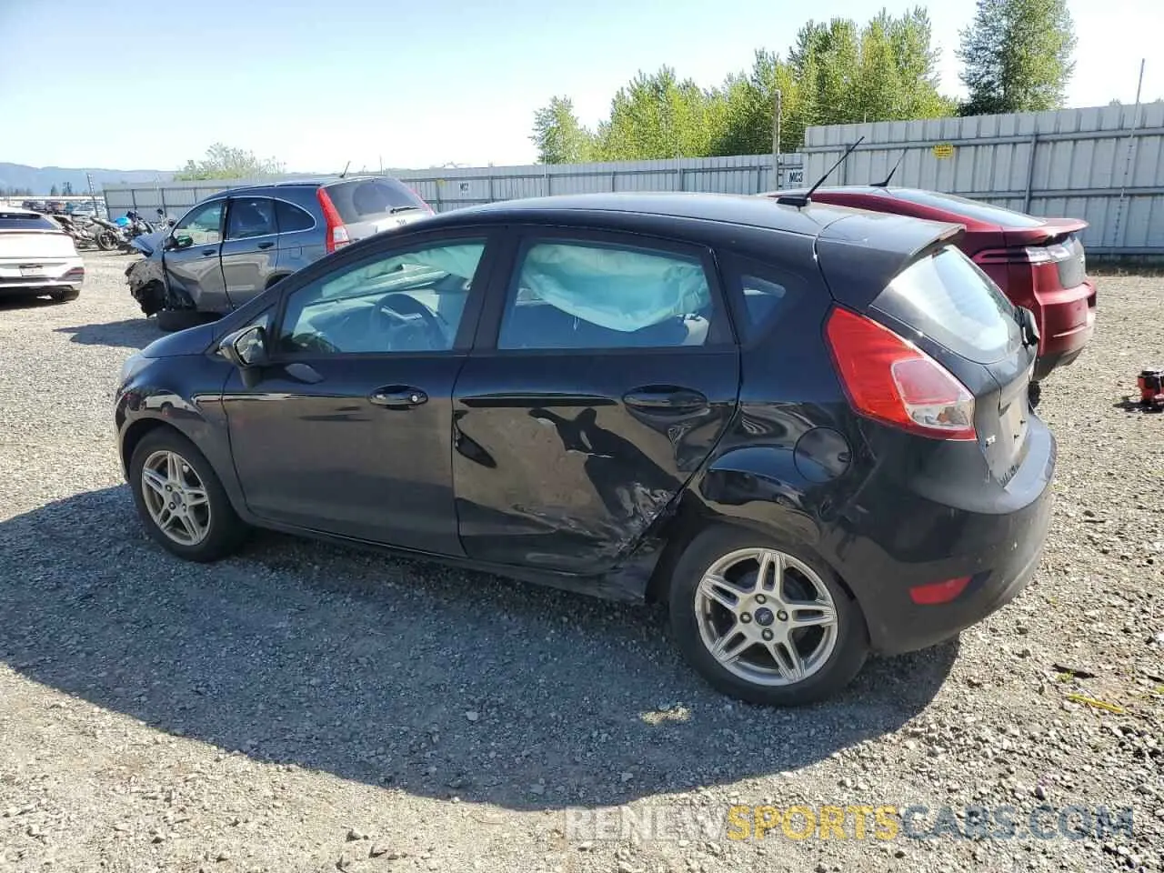 2 Photograph of a damaged car 3FADP4EJXKM120349 FORD FIESTA 2019