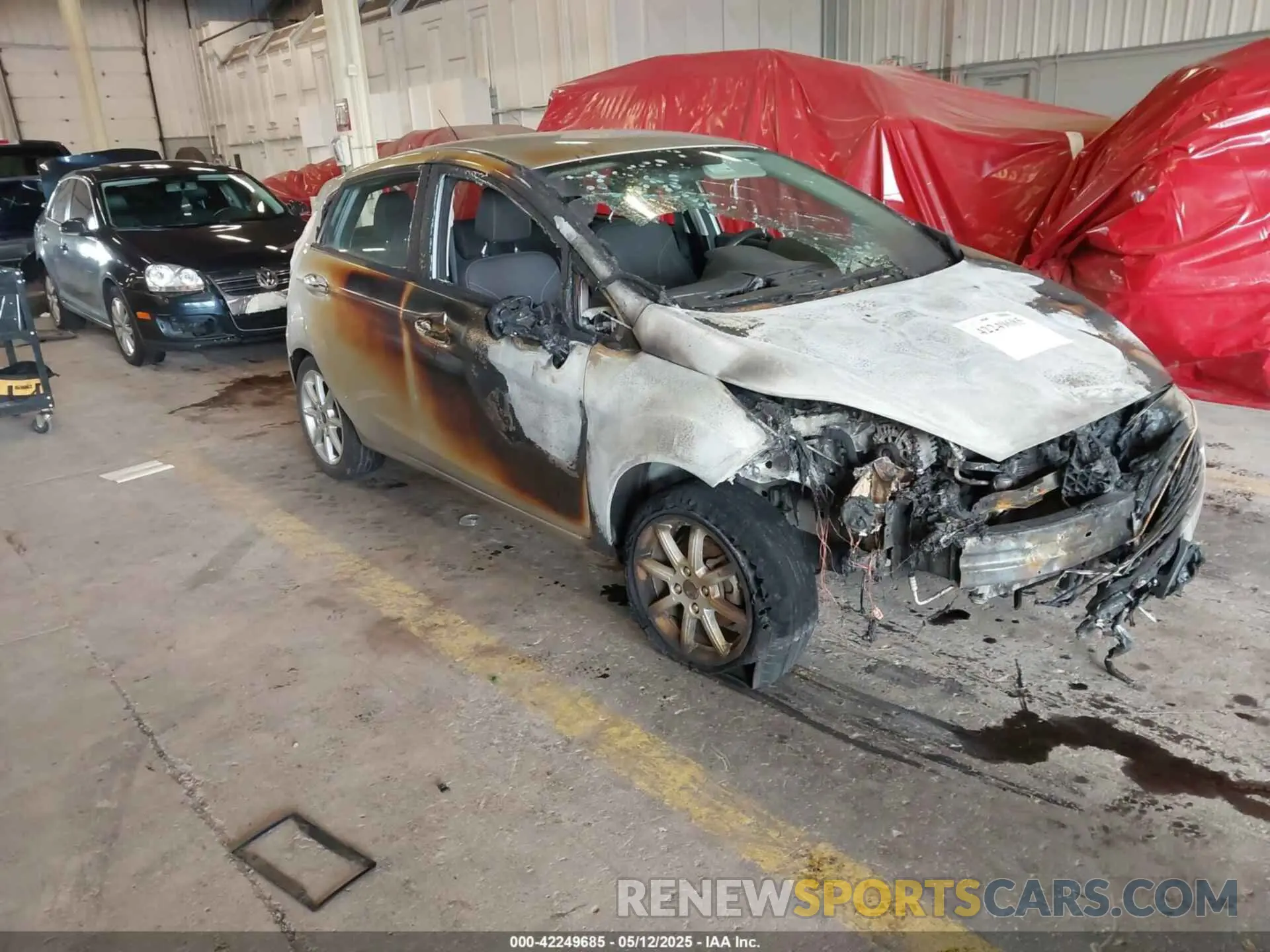 1 Photograph of a damaged car 3FADP4EJXKM130668 FORD FIESTA 2019