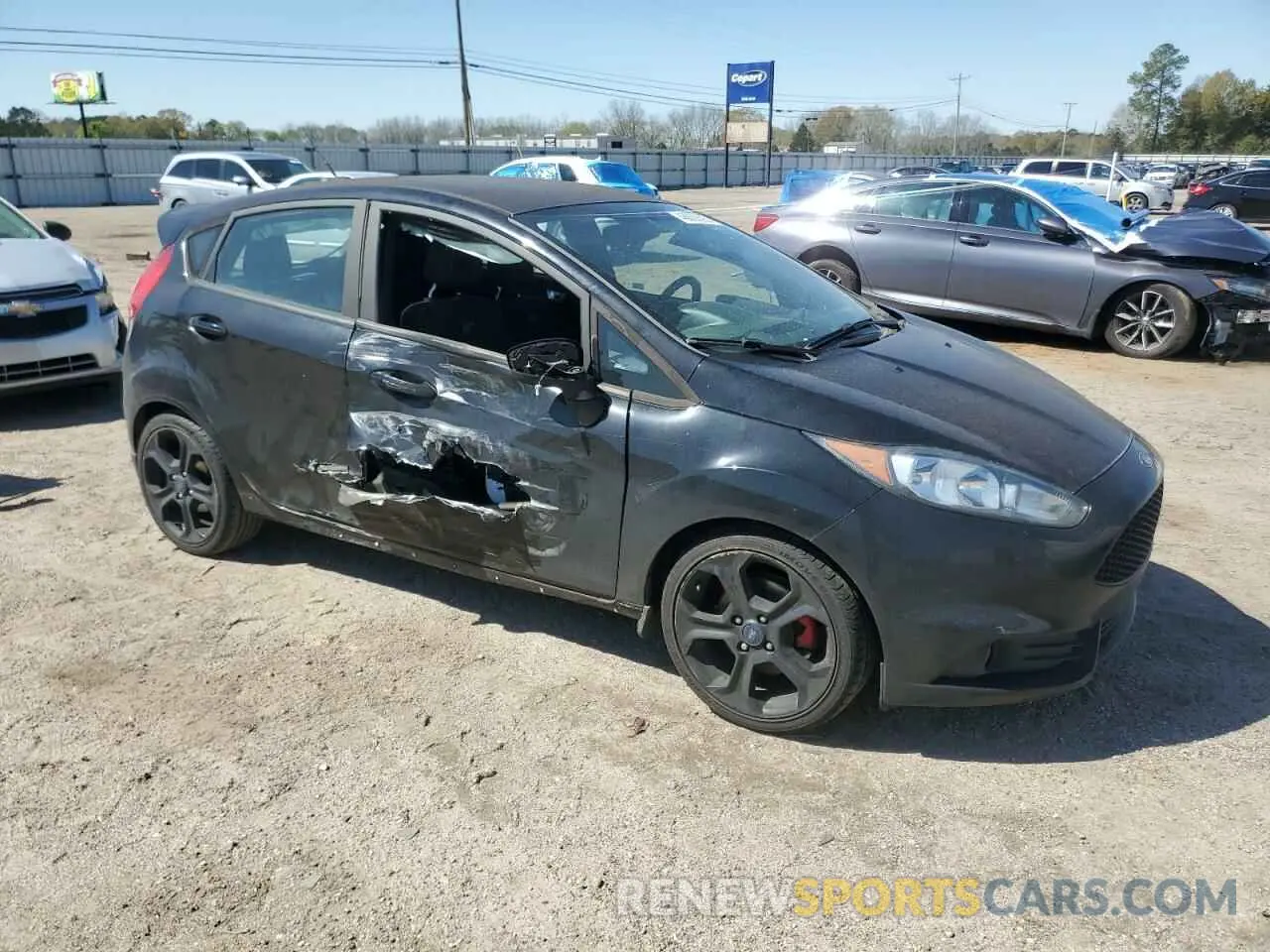 4 Photograph of a damaged car 3FADP4GX6KM166374 FORD FIESTA 2019