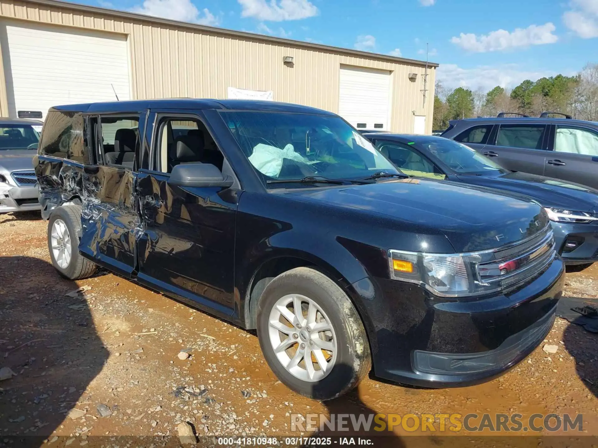 1 Photograph of a damaged car 2FMGK5B80KBA27804 FORD FLEX 2019