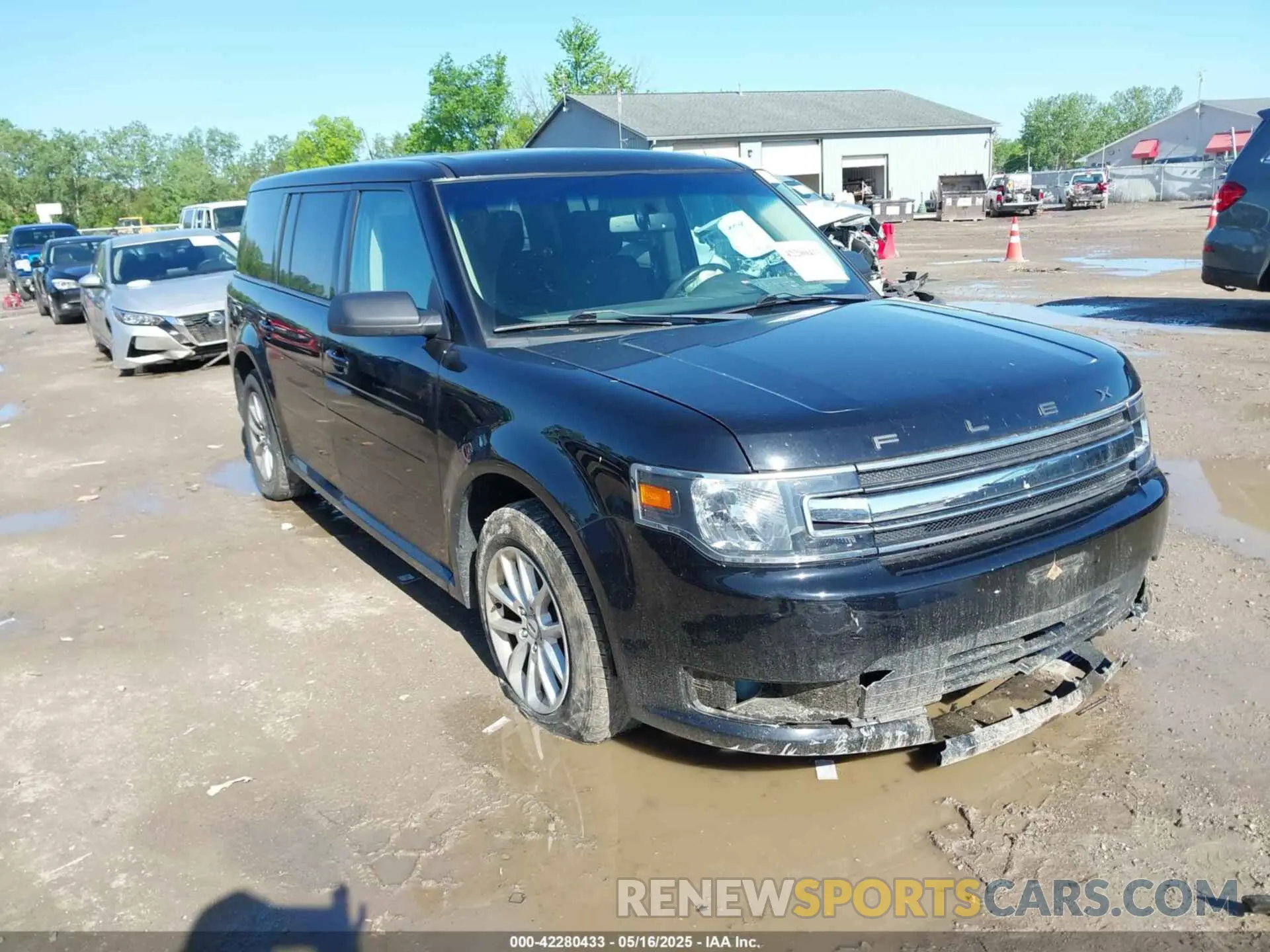 1 Photograph of a damaged car 2FMGK5B81KBA27147 FORD FLEX 2019