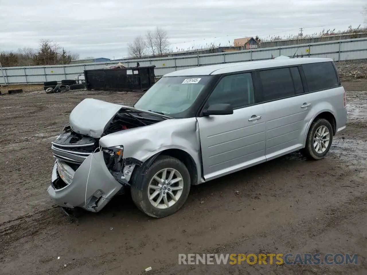 1 Photograph of a damaged car 2FMGK5B81KBA32705 FORD FLEX 2019
