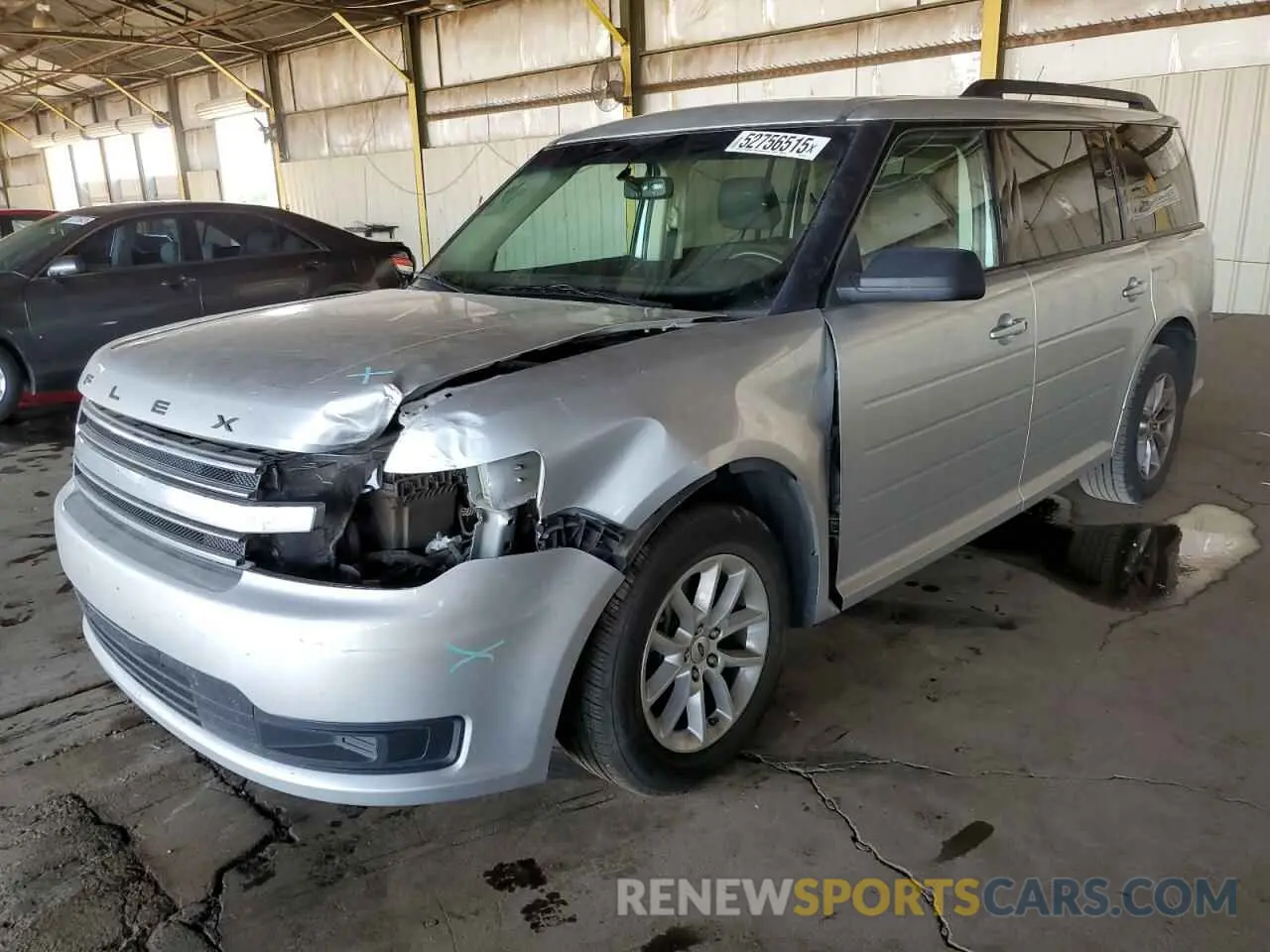 1 Photograph of a damaged car 2FMGK5B84KBA18202 FORD FLEX 2019