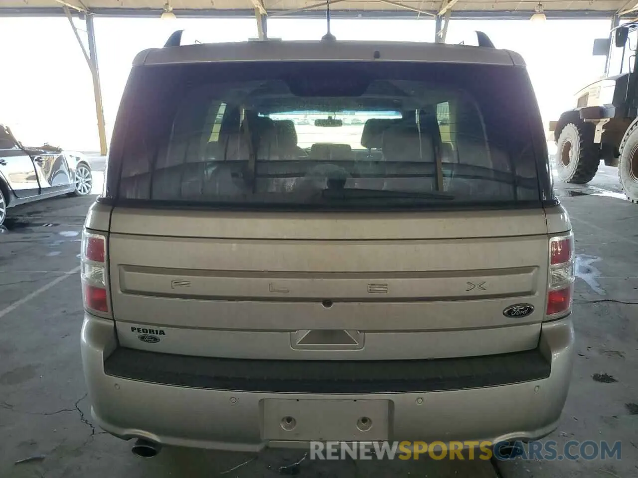 6 Photograph of a damaged car 2FMGK5B84KBA18202 FORD FLEX 2019