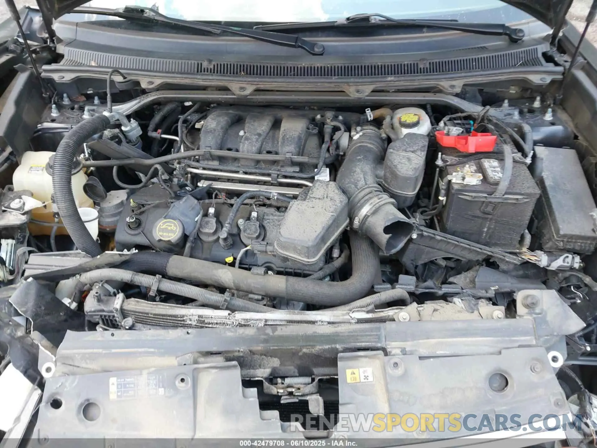 10 Photograph of a damaged car 2FMGK5B85KBA07726 FORD FLEX 2019