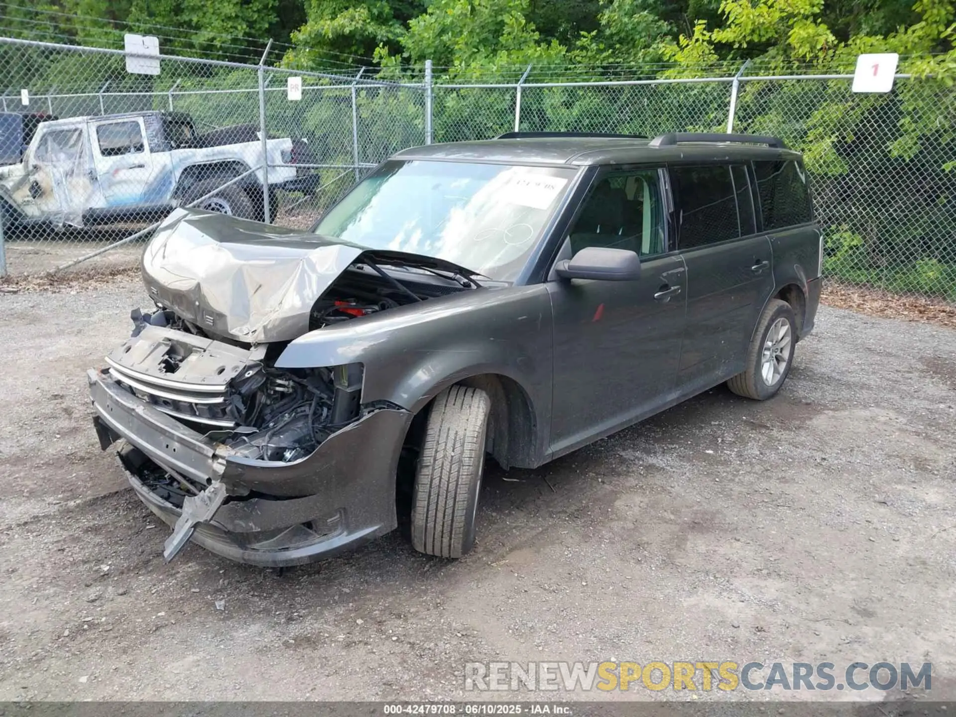 2 Photograph of a damaged car 2FMGK5B85KBA07726 FORD FLEX 2019