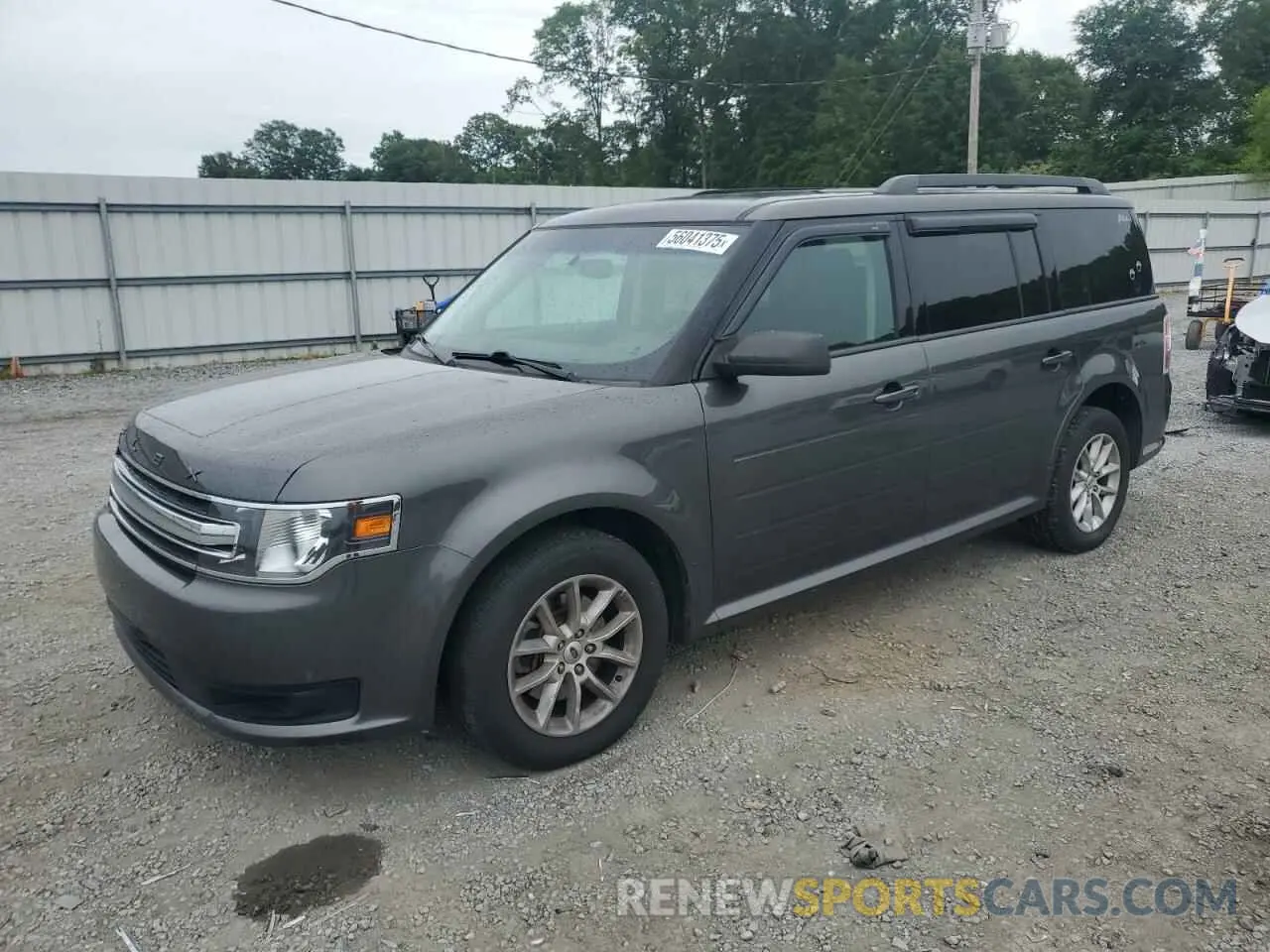 1 Photograph of a damaged car 2FMGK5B86KBA37141 FORD FLEX 2019