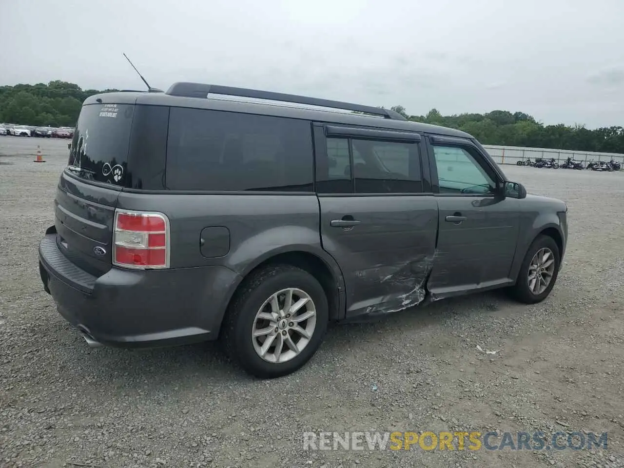 3 Photograph of a damaged car 2FMGK5B86KBA37141 FORD FLEX 2019