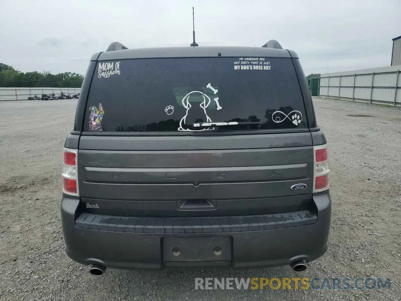 6 Photograph of a damaged car 2FMGK5B86KBA37141 FORD FLEX 2019