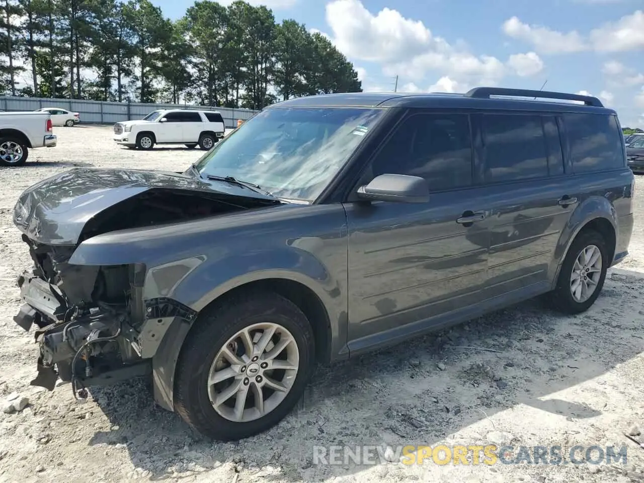 1 Photograph of a damaged car 2FMGK5B88KBA11334 FORD FLEX 2019