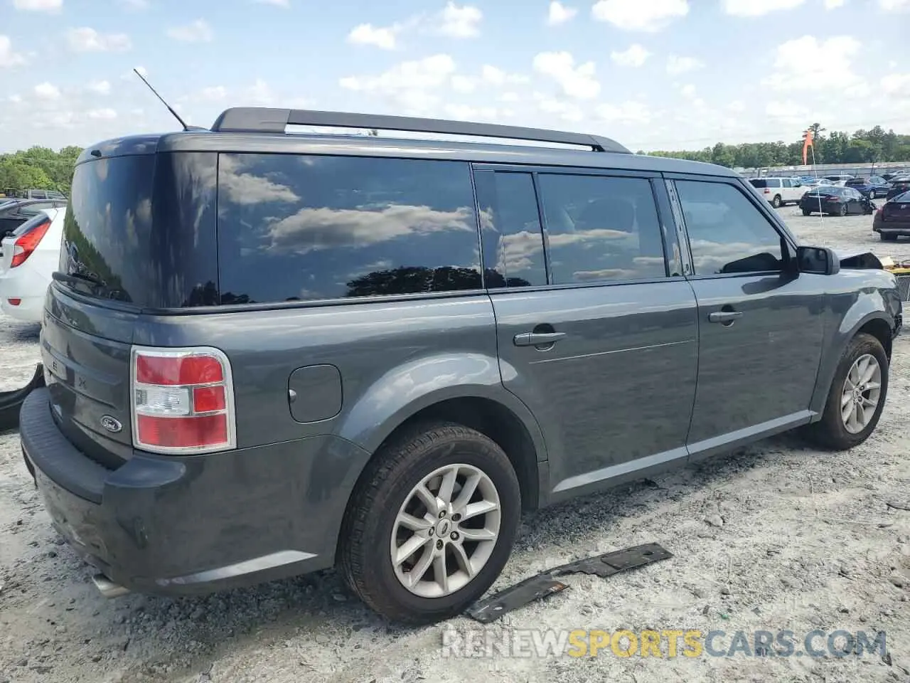 3 Photograph of a damaged car 2FMGK5B88KBA11334 FORD FLEX 2019
