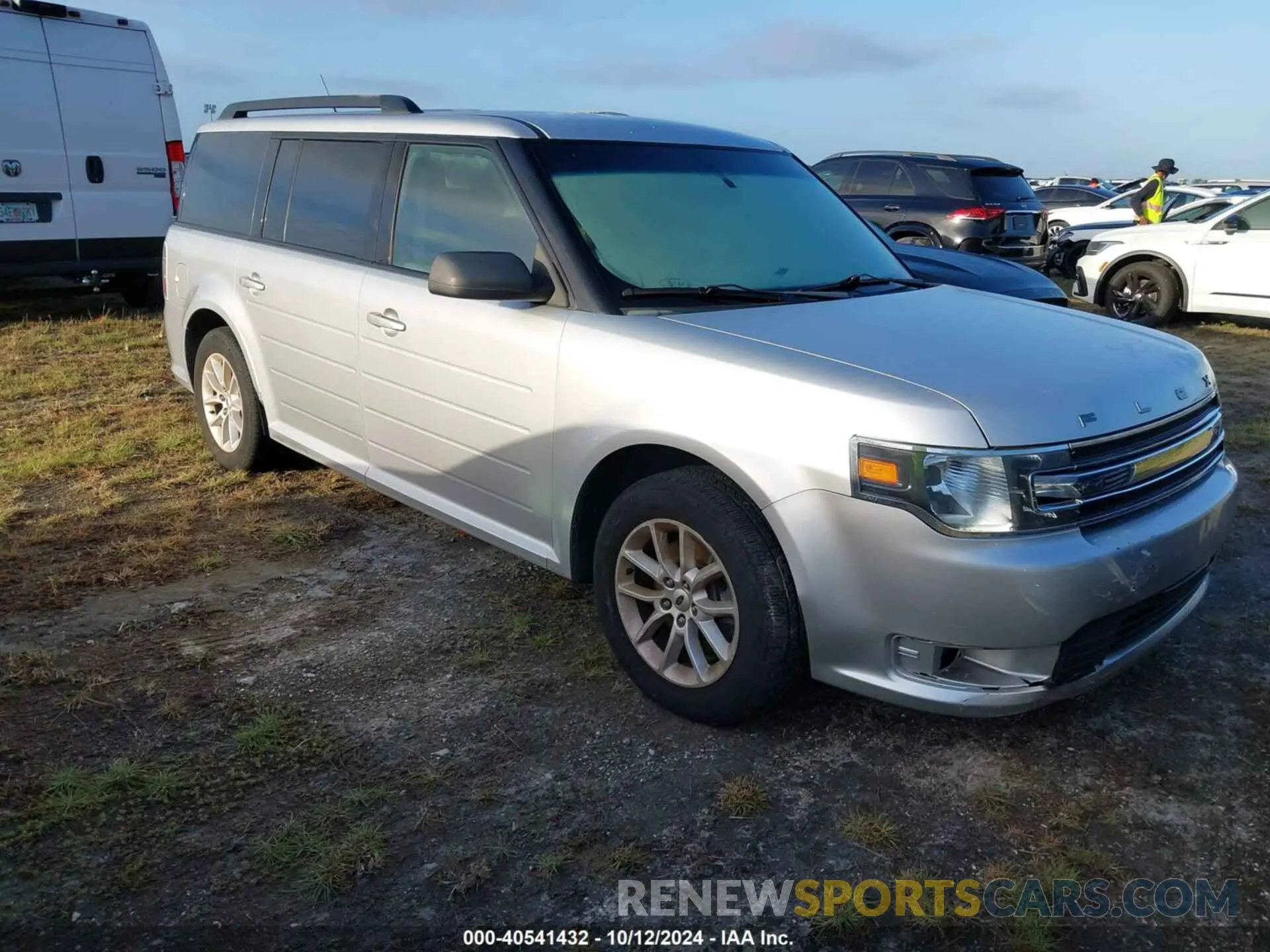1 Photograph of a damaged car 2FMGK5B88KBA24133 FORD FLEX 2019