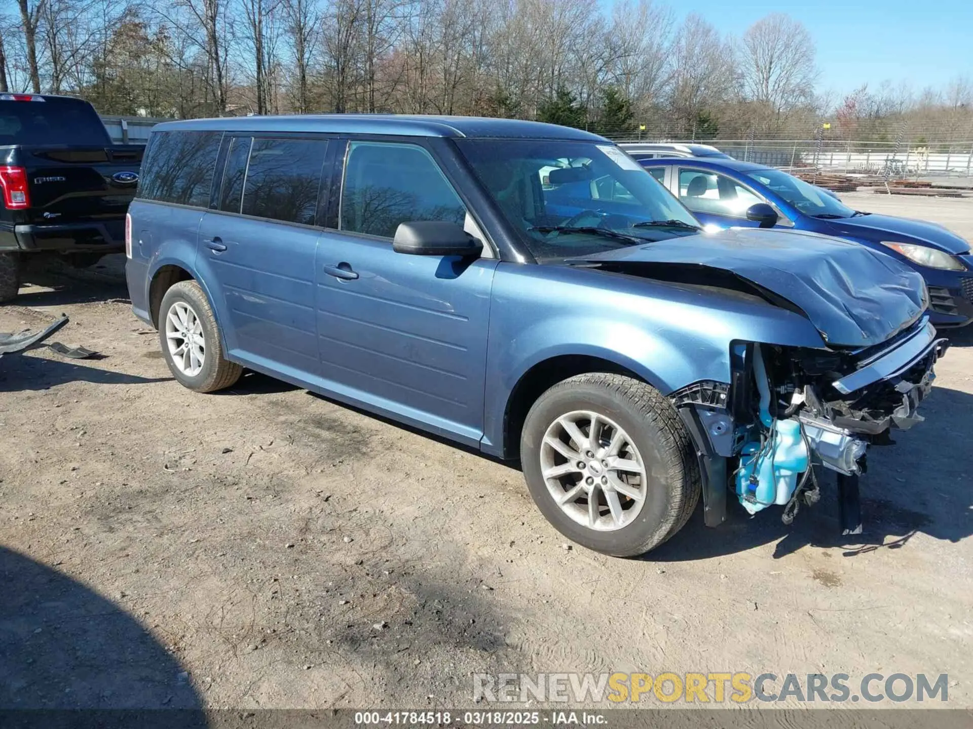 1 Photograph of a damaged car 2FMGK5B8XKBA16986 FORD FLEX 2019