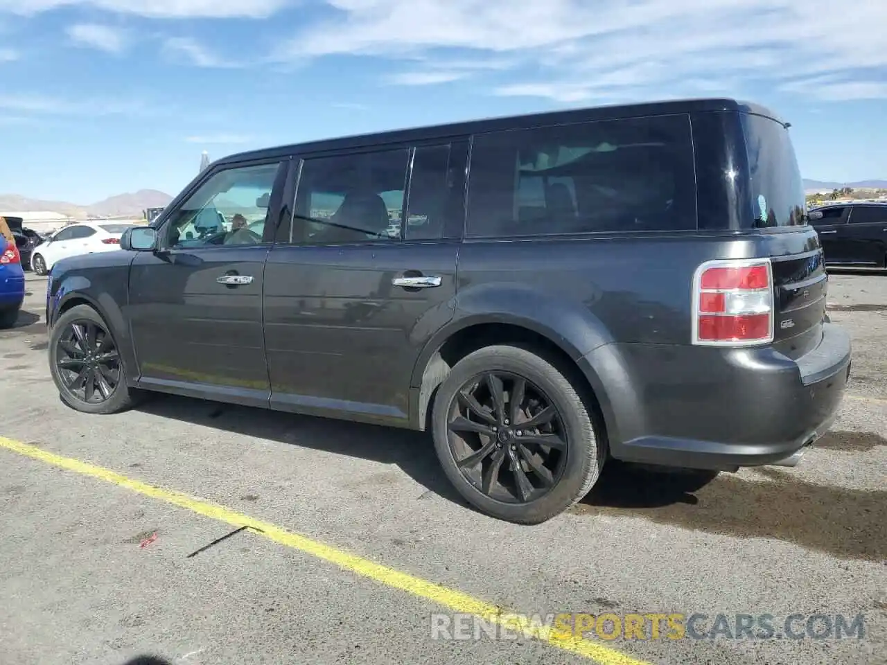 2 Photograph of a damaged car 2FMGK5C80KBA21368 FORD FLEX 2019