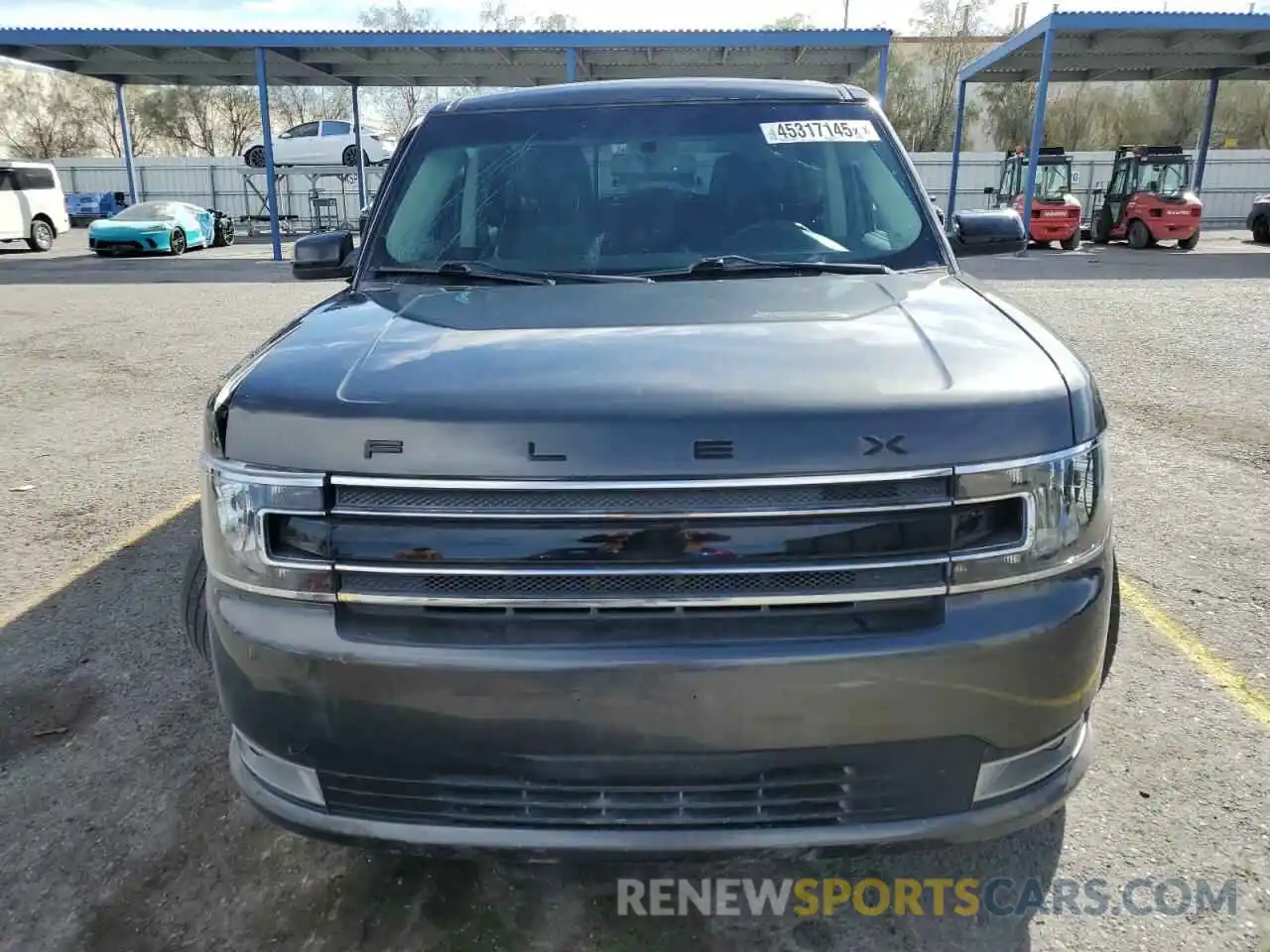 5 Photograph of a damaged car 2FMGK5C80KBA21368 FORD FLEX 2019