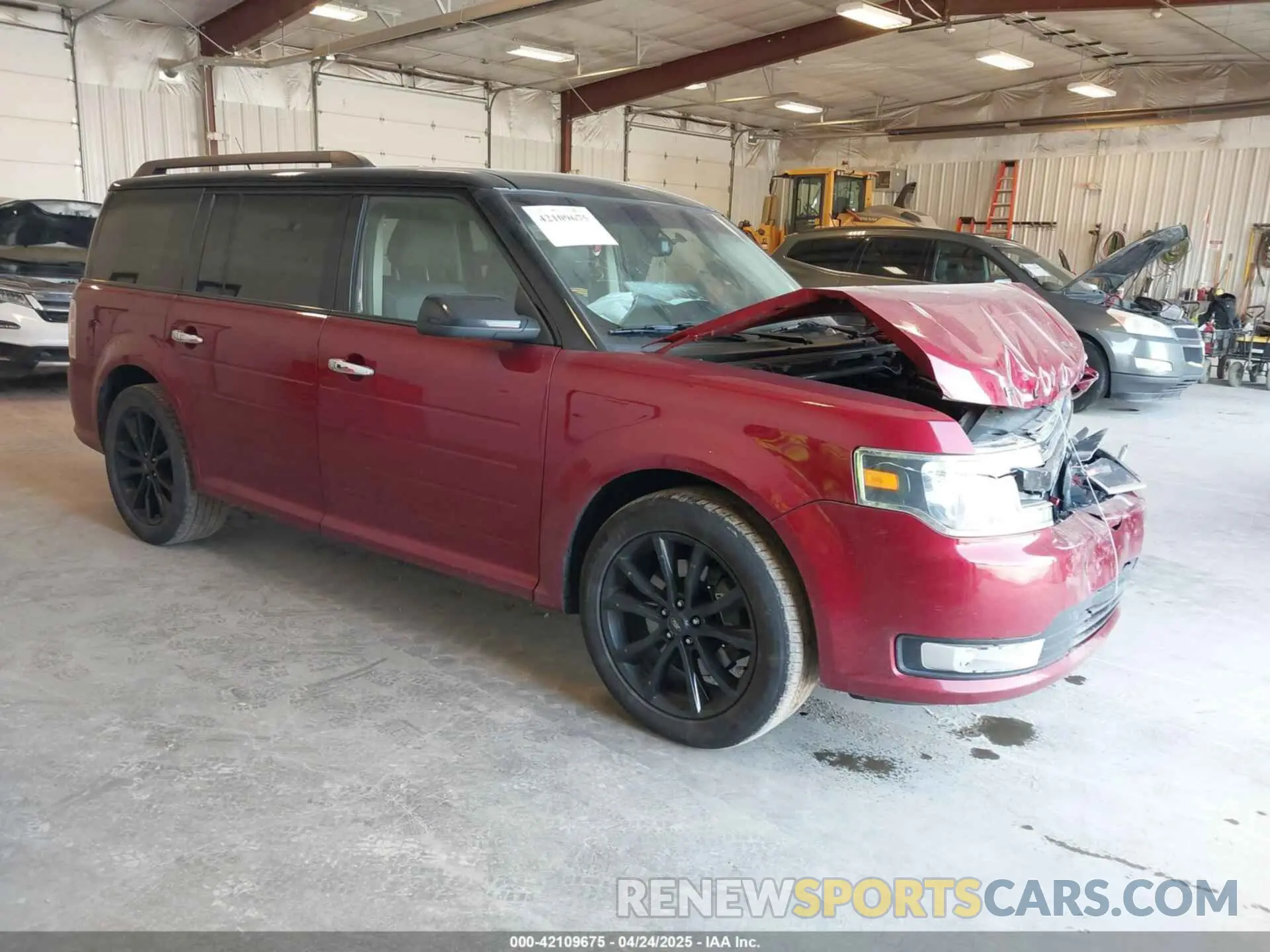 1 Photograph of a damaged car 2FMGK5C80KBA28675 FORD FLEX 2019