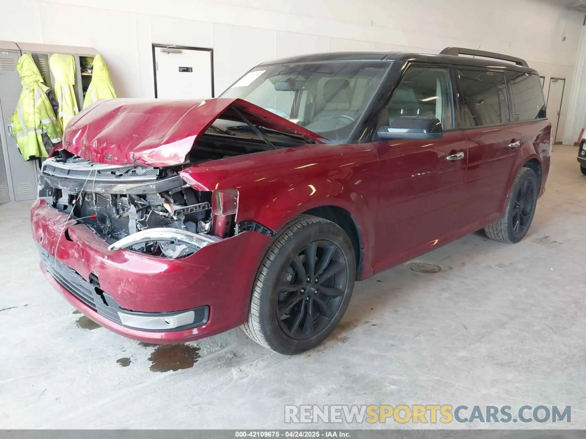 2 Photograph of a damaged car 2FMGK5C80KBA28675 FORD FLEX 2019