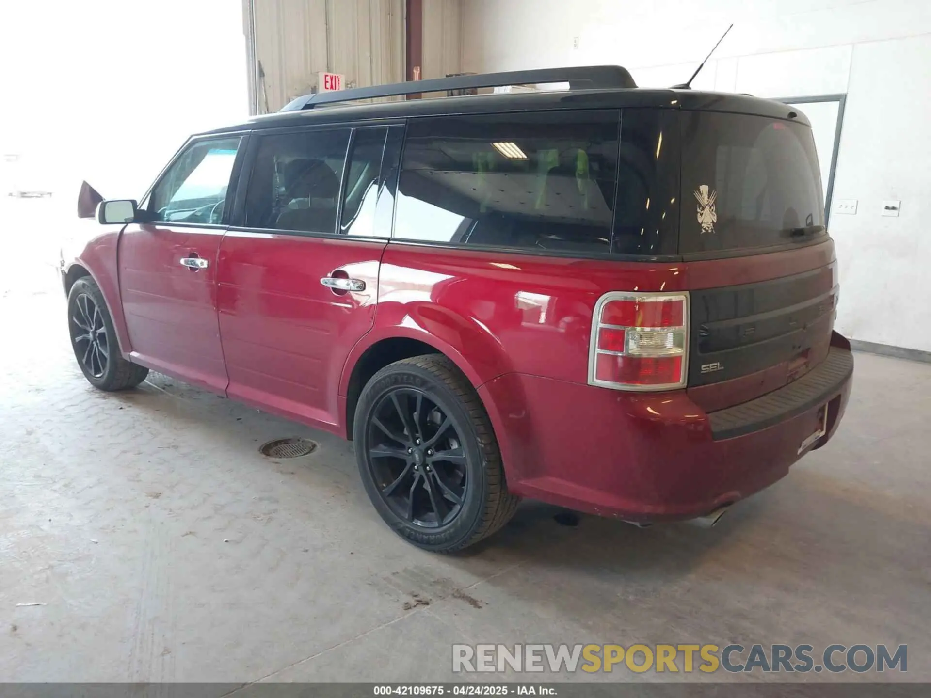 3 Photograph of a damaged car 2FMGK5C80KBA28675 FORD FLEX 2019