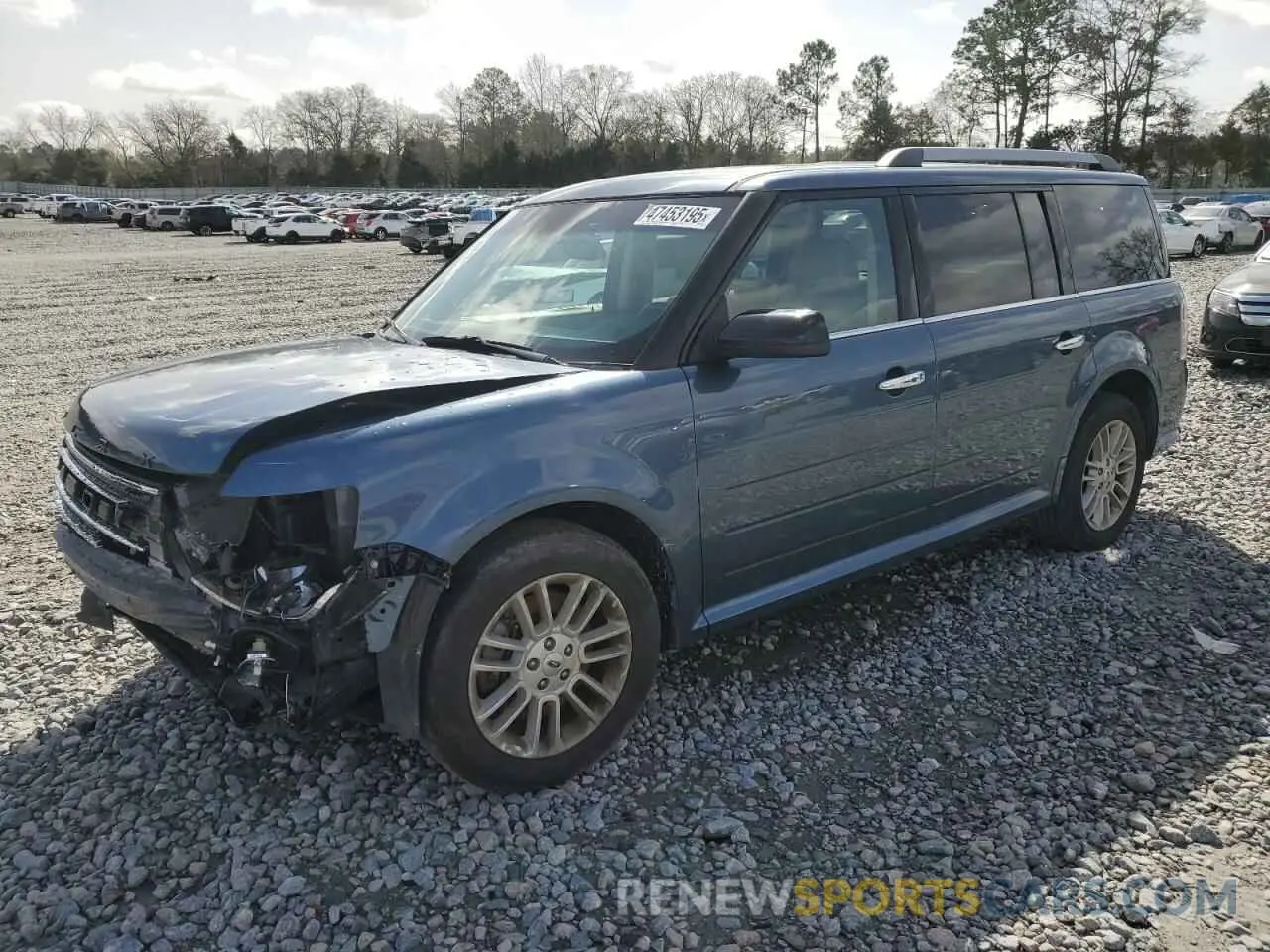 1 Photograph of a damaged car 2FMGK5C81KBA06894 FORD FLEX 2019