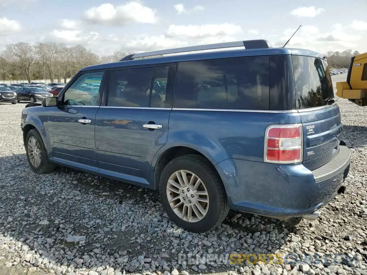 2 Photograph of a damaged car 2FMGK5C81KBA06894 FORD FLEX 2019