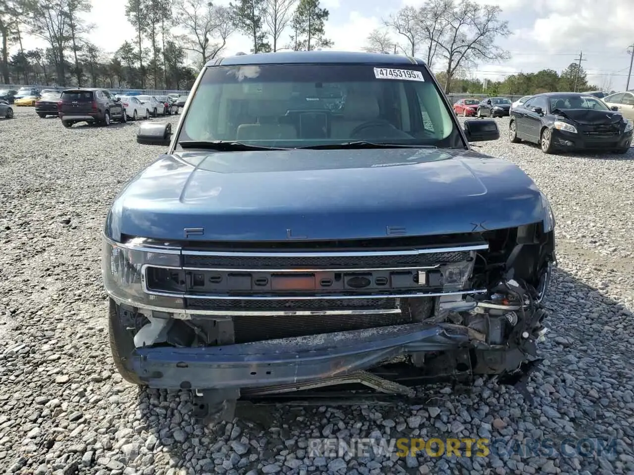 5 Photograph of a damaged car 2FMGK5C81KBA06894 FORD FLEX 2019