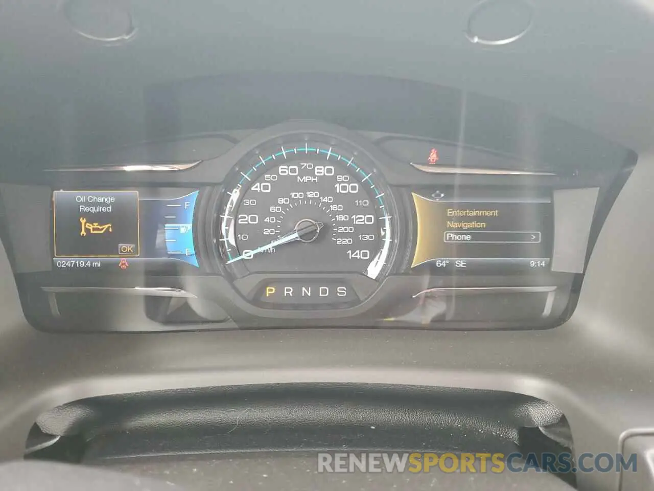 9 Photograph of a damaged car 2FMGK5C81KBA39376 FORD FLEX 2019