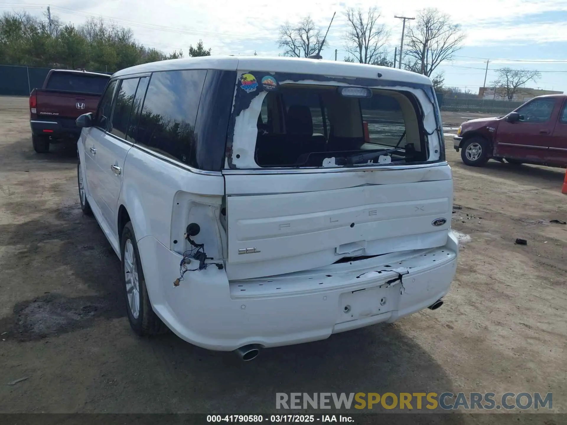 3 Photograph of a damaged car 2FMGK5C82KBA28953 FORD FLEX 2019