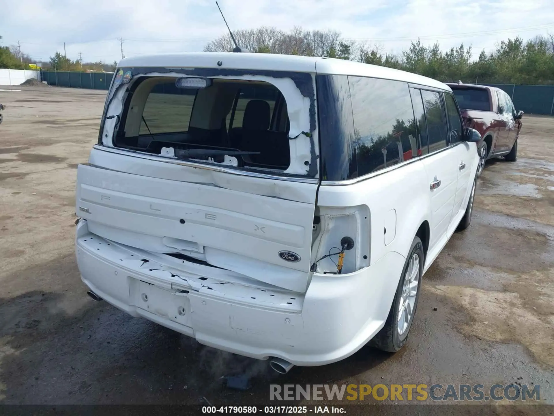 6 Photograph of a damaged car 2FMGK5C82KBA28953 FORD FLEX 2019