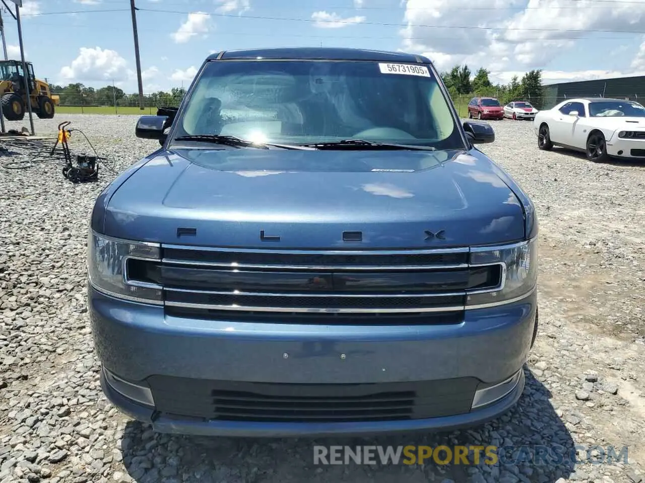5 Photograph of a damaged car 2FMGK5C83KBA10056 FORD FLEX 2019
