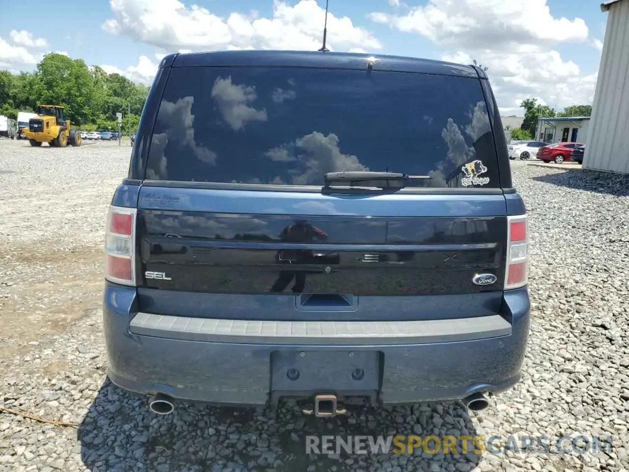 6 Photograph of a damaged car 2FMGK5C83KBA10056 FORD FLEX 2019