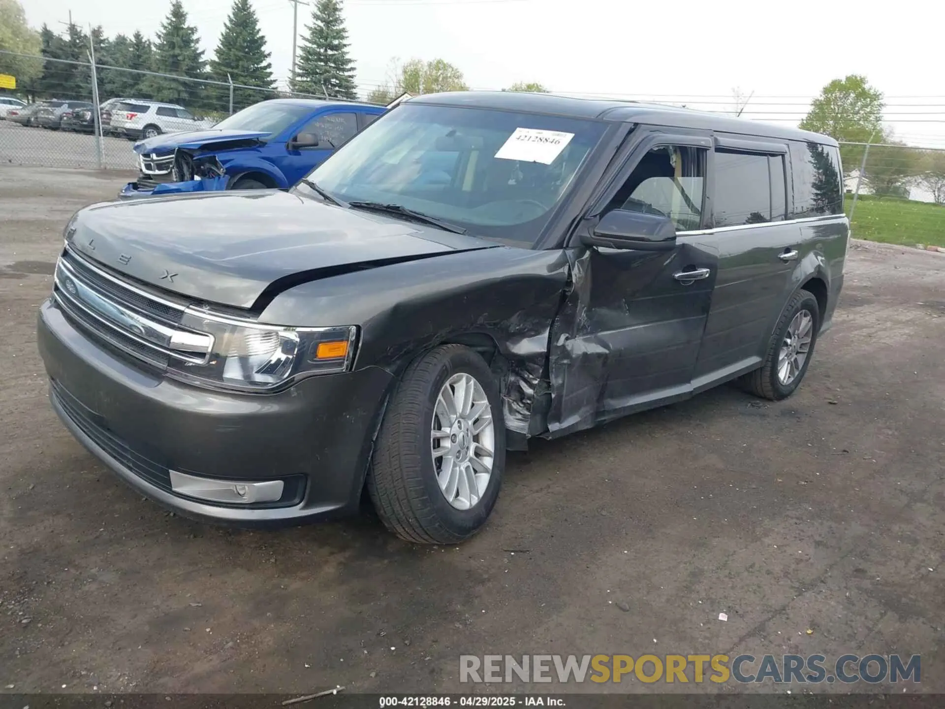 2 Photograph of a damaged car 2FMGK5C84KBA00572 FORD FLEX 2019