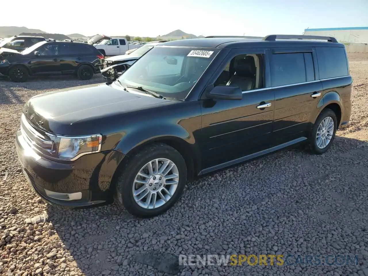1 Photograph of a damaged car 2FMGK5C84KBA17274 FORD FLEX 2019