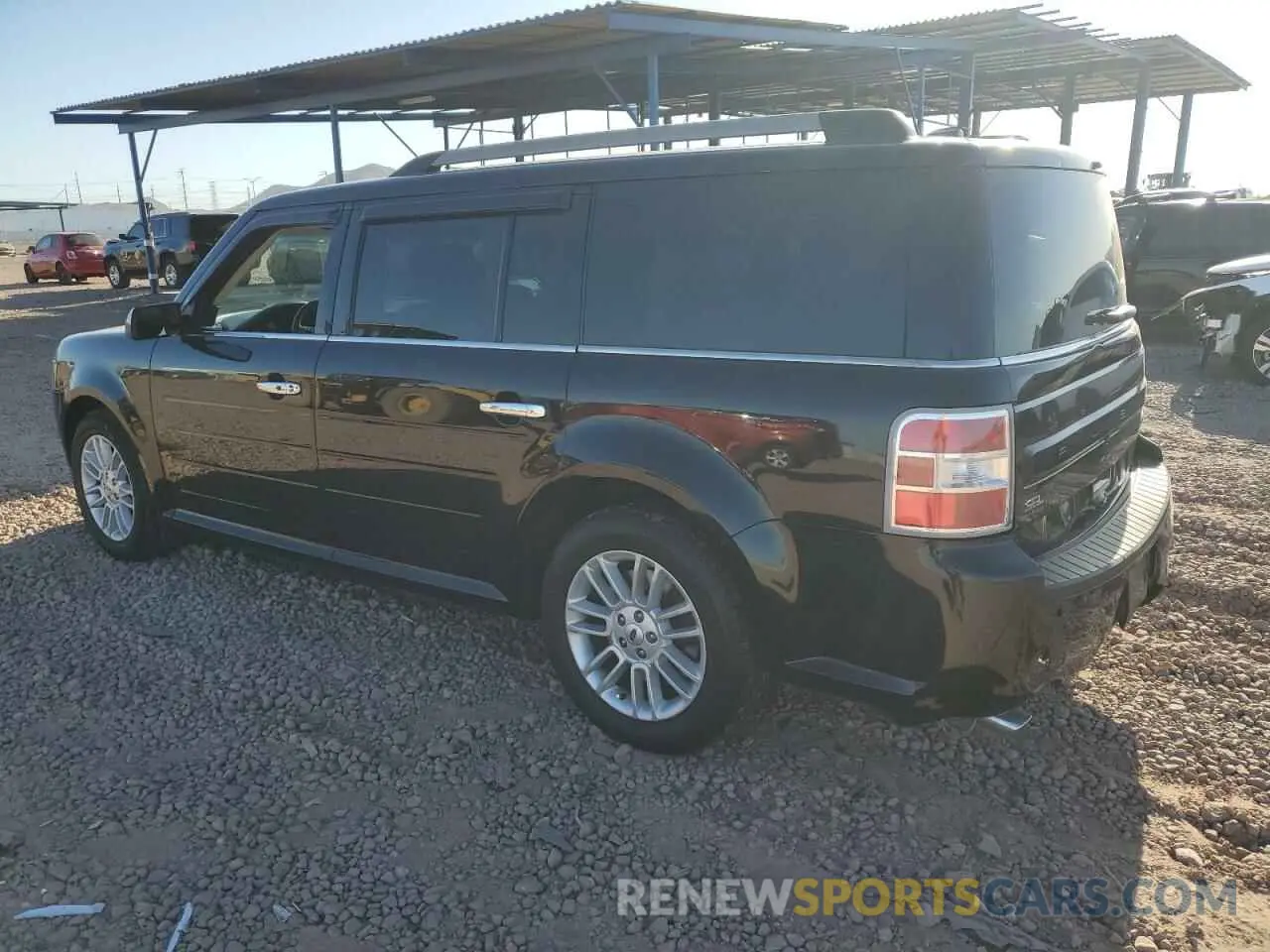 2 Photograph of a damaged car 2FMGK5C84KBA17274 FORD FLEX 2019