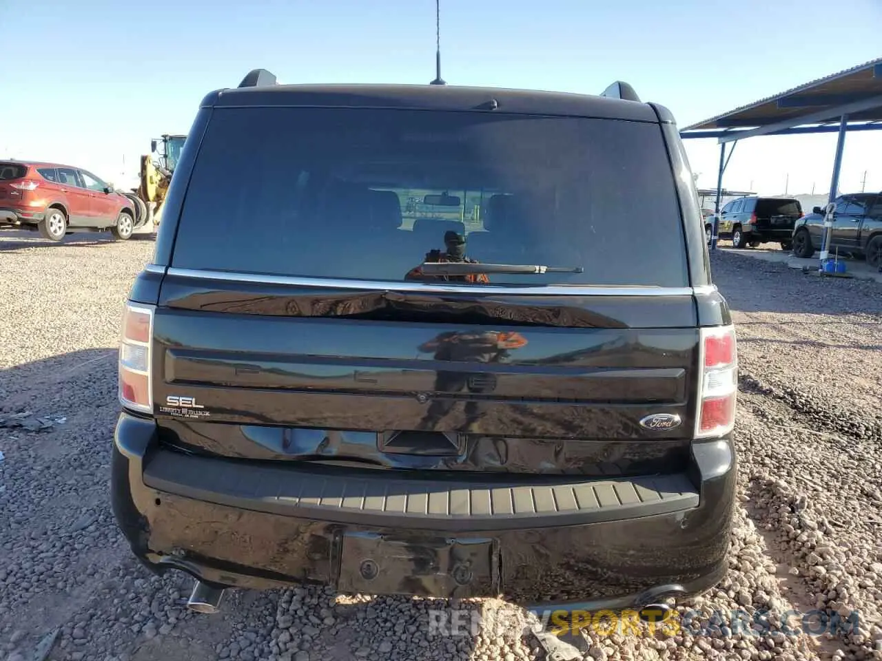 6 Photograph of a damaged car 2FMGK5C84KBA17274 FORD FLEX 2019