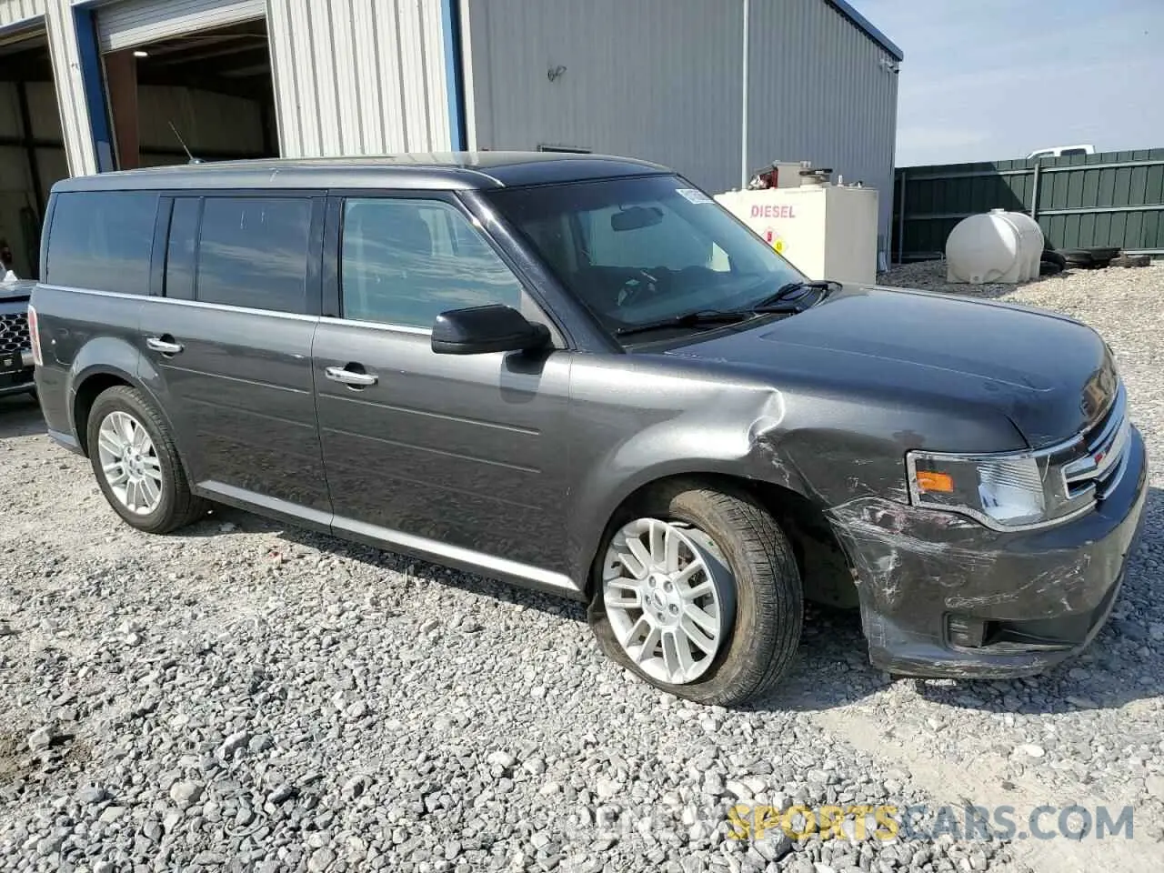 4 Photograph of a damaged car 2FMGK5C85KBA02332 FORD FLEX 2019