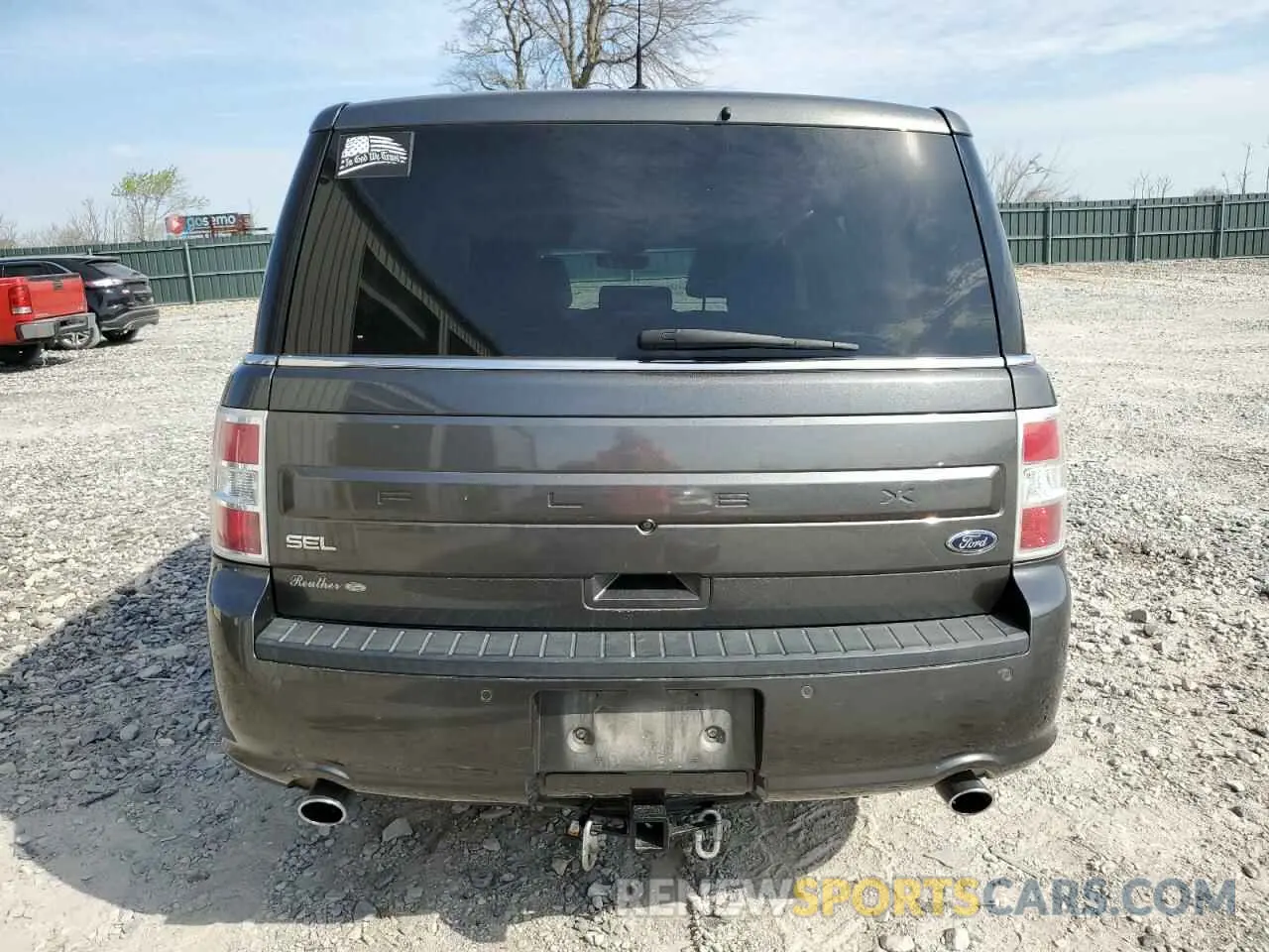6 Photograph of a damaged car 2FMGK5C85KBA02332 FORD FLEX 2019