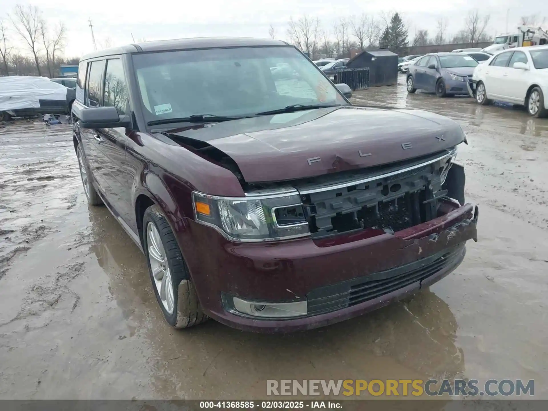 1 Photograph of a damaged car 2FMGK5C85KBA02928 FORD FLEX 2019