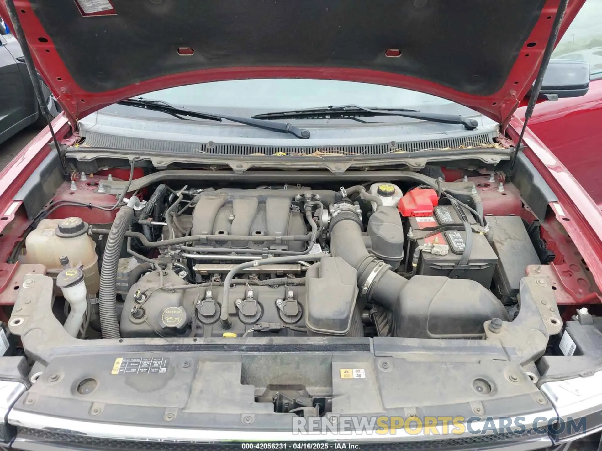 10 Photograph of a damaged car 2FMGK5C86KBA07992 FORD FLEX 2019