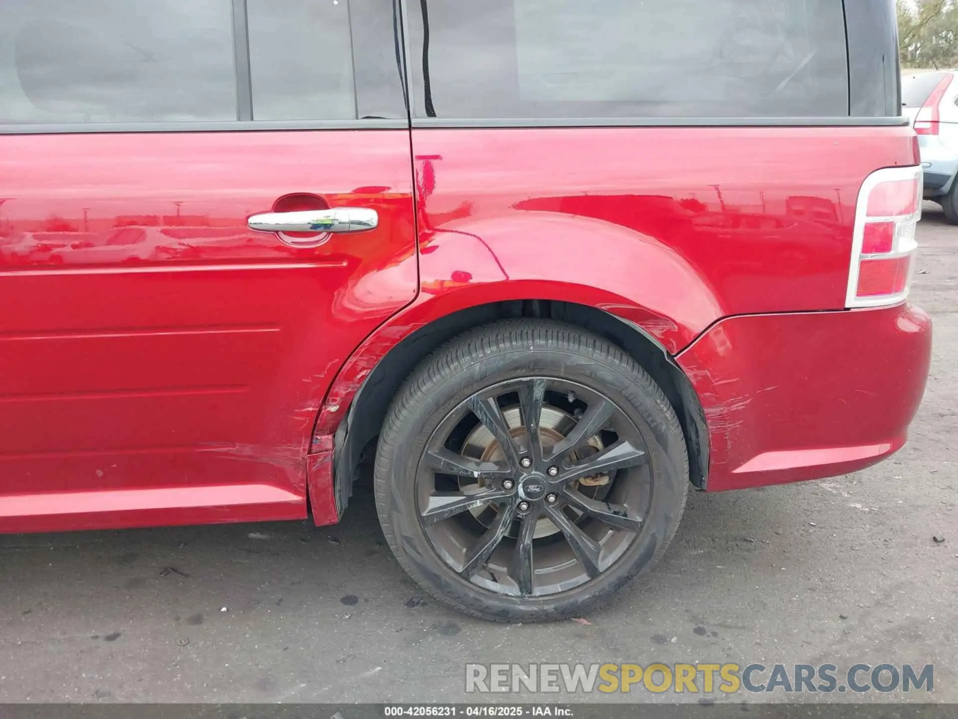 6 Photograph of a damaged car 2FMGK5C86KBA07992 FORD FLEX 2019